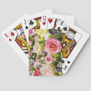 Rose Mix Zwei Spielkarten