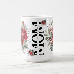 Rose Mom Das Leben ist das Beste Live Muttertag  Kaffeetasse
