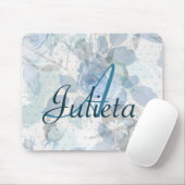 Rose Monogramm Mousepad (Mit Mouse)