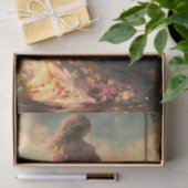 Rose morgens seidenpapier (Geschenk)