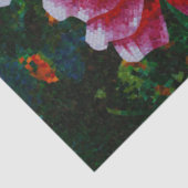 Rose-Mosaikpapier Seidenpapier (Detail)