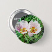 Rose Moss Blume Button (Vorne & Hinten)