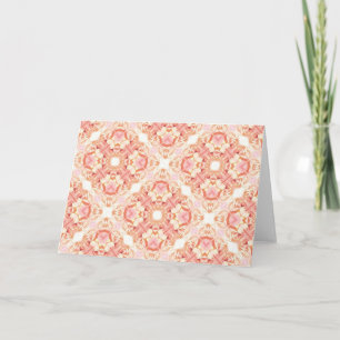 Rose Motif Gruß Karte