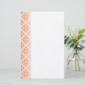 Rose Motif Stationery Briefpapier (Stehend Vorderseite)