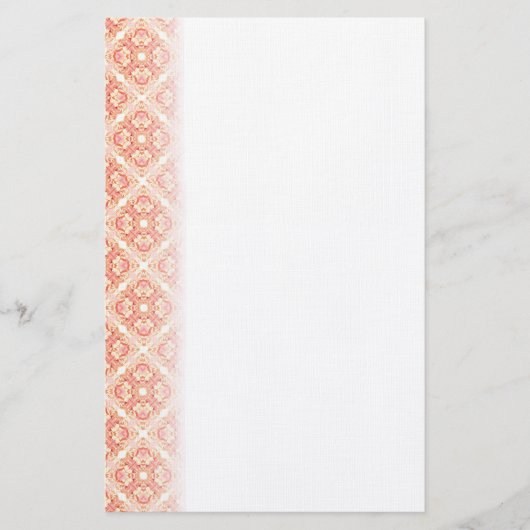 Rose Motif Stationery Briefpapier (Vorderseite)