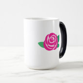 Rose Motif Tasse (VorderseiteRechts)