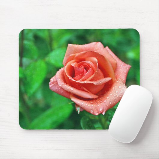 Rose mousepad (Mit Mouse)