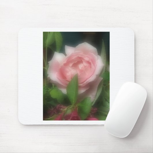 Rose Mousepad (Mit Mouse)