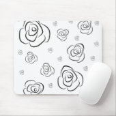 Rose Mousepad (Mit Mouse)