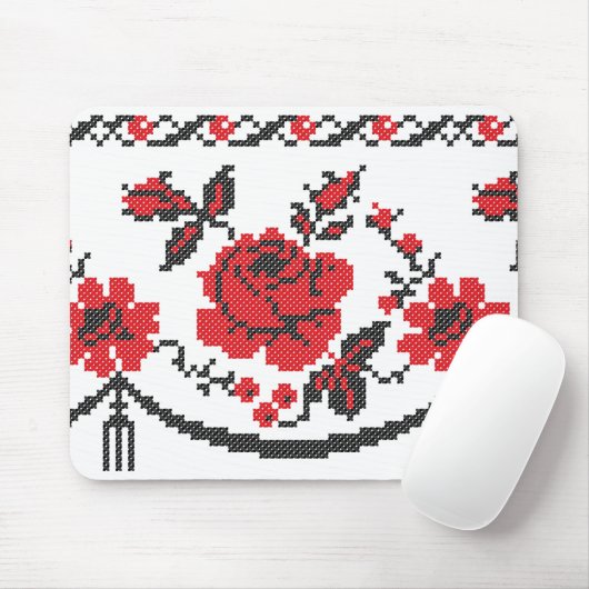 Rose Mousepad (Mit Mouse)