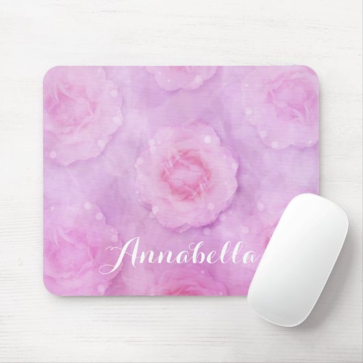 Rose Mousepad (Mit Mouse)