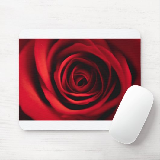 Rose Mousepad (Mit Mouse)