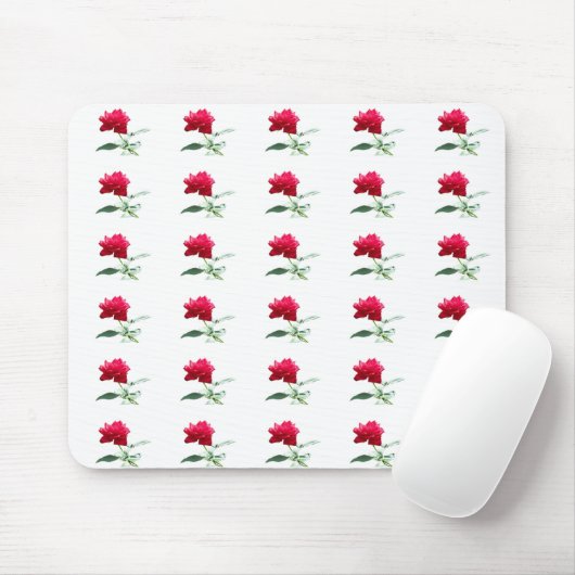 Rose Mousepad (Mit Mouse)