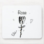 Rose Mousepad (Vorne)