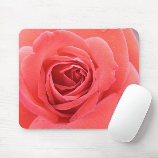 Rose Mousepad (Mit Mouse)