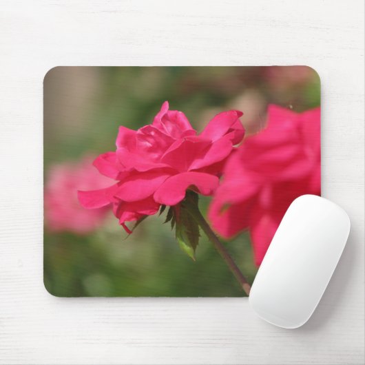 Rose Mousepad (Mit Mouse)