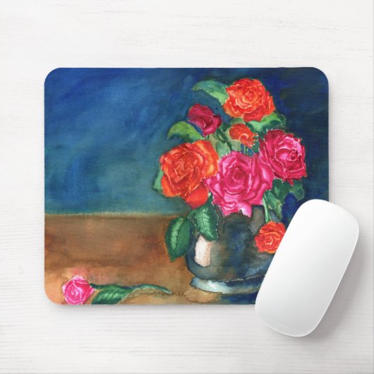 Rose Mousepad (Mit Mouse)