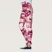 Rose Muster für digitale Camouflage Leggings (Links)
