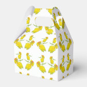 Rose Muster. Geschenkschachtel (Rückseite)