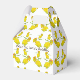 Rose Muster. Geschenkschachtel