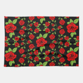 Rose Muster Küche Geschenke Geschirrtuch (Horizontal)
