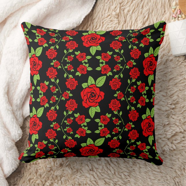 Rose Muster Küche Geschenke Kissen (Decke)