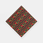 Rose Muster Küche Geschenke Serviette (Ecke)