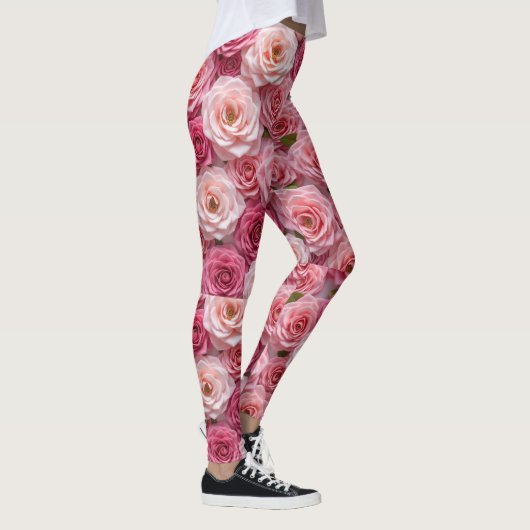 Rose Muster Leggings (Rechts)