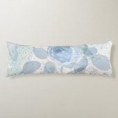 Rose Muster Luxusdesign Seitenschläferkissen (Vorderseite)