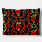 Rose Muster Zuhause Geschenke Zubehörtasche (Rückseite)