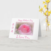 Rose Mütter Tageskarte Karte (Gelbe Blume)