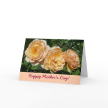 Rose Muttertagskarte