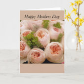 Rose Muttertagskarte Karte (Gelbe Blume)