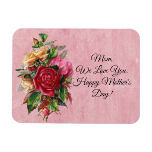 Rose Muttertagsmagnet Magnet