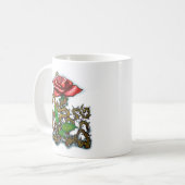 Rose n Thorns Kaffeetasse (Vorderseite Links)