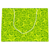 Rose, Neon Große Geschenktüte (Vorderseite)