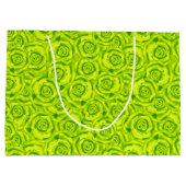 Rose, Neon Große Geschenktüte (Rückseite)