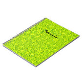 Rose, Neon Notizblock (Linke Seite)