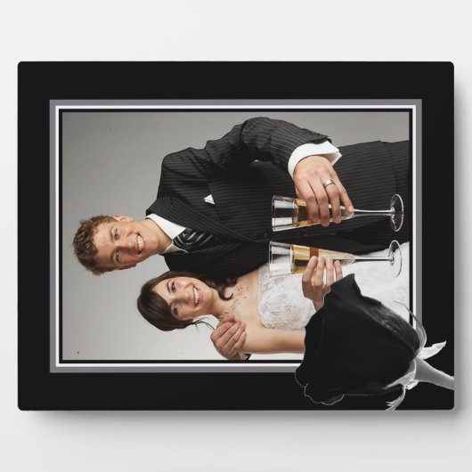 Rose Noire Fotoplatte (Vorderseite)