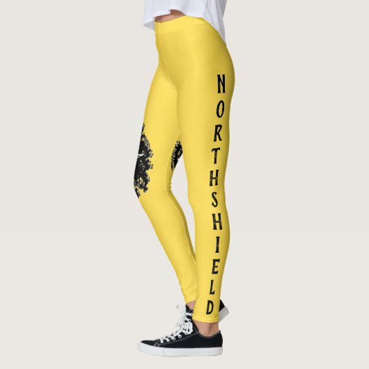 Rose Northschild Text und Compass Leggings (Links)