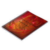 Rose Notebook 1 Notizblock (Linke Seite)