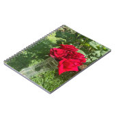 Rose-Notebook Notizblock (Linke Seite)