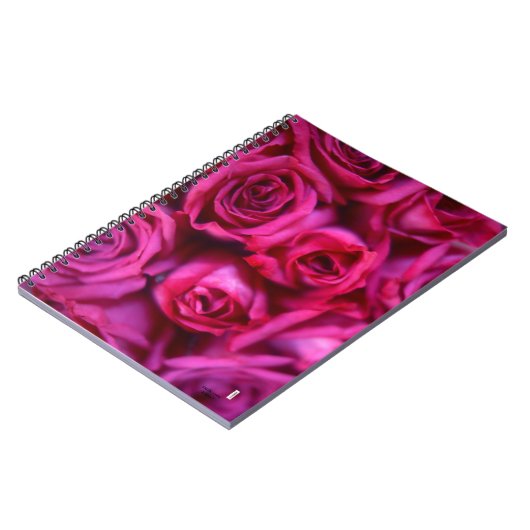 Rose-Notebook Notizblock (Linke Seite)