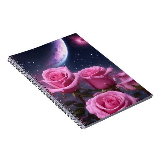 ROSE NOTEBOOK NOTIZBLOCK (Rechte Seite)