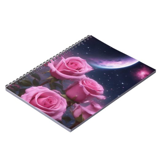 ROSE NOTEBOOK NOTIZBLOCK (Linke Seite)