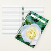 Rose notebook that can also be a journal. notizblock (Innen)