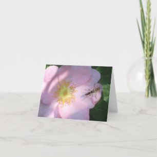 Rose Notecard Karte