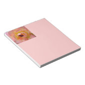 Rose Notepad Notizblock (angewinkelt)