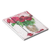 Rose Notizblock (angewinkelt)