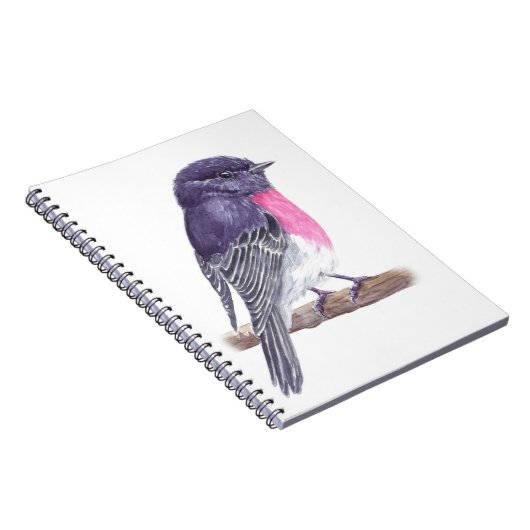 Rose Notizblock (Rechte Seite)